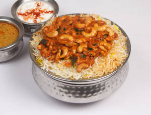 Kaju Biryani