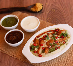 Dry Fruit Tikki Chaat