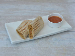 Aloo Tikki Wrap