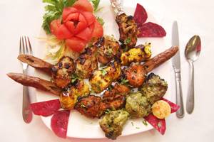SEAFOOD Tandoori Fish Platter