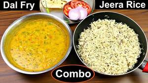 Dal Fry + Rice Combo
