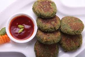 Palak Corn ki Seekh
