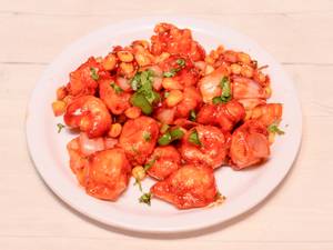 Paneer Chilli With corn