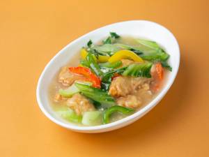 Fish Pok Choi