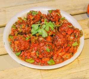 Veg Manchurian (Dry)