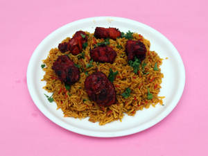 Bone Less Chicken Biryani                                                     