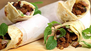 Achari Chicken Roll