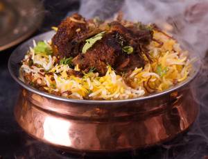 Mutton Handi Dum Biryani