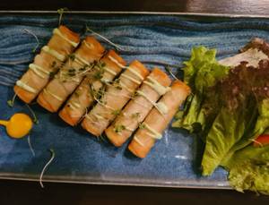 Spinach Cheese Chilli Croquettes