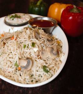 Mushroom Fried Rice