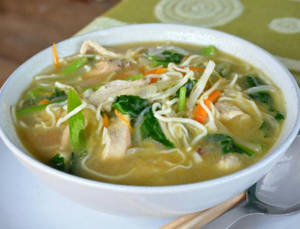 Chicken Thukpa (Chicken Soupy Noodles)