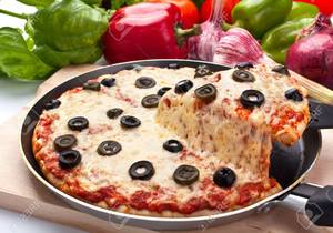 Cheese Olive Pizza