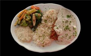 Chicken  Steak White Cream Sauce