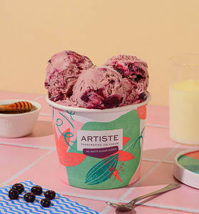 Blueberry Ice Cream 450 Ml