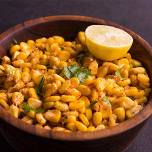 Sweet Corn With Masala