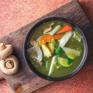 Exotic Vegetables In Coriander Sauce