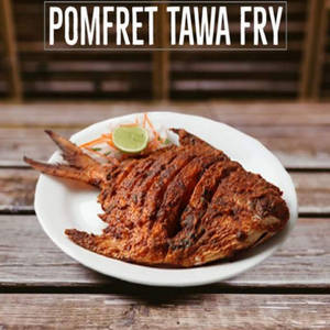 Pomfret Tawa Fry (shallow Fry) (1 Pc)