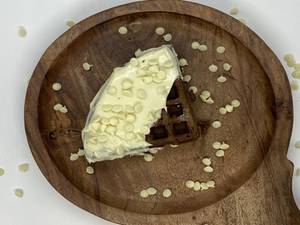 Belgian White Chocolate Waffle