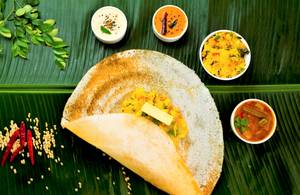 Butter Onion Masala Dosa
