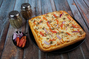Garlic Chook Pizza - 8 Inch
