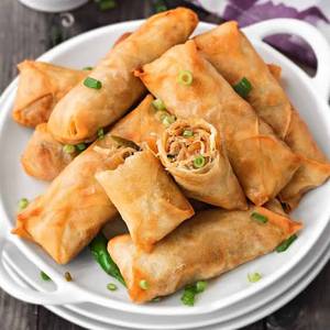 Half veg spring roll