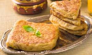 Ceylon egg stuffed parotta