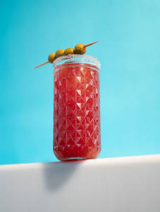 Bloodyy Mary Non-alcoholic Cocktail (serves 2)