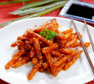 Honey Chilli Potato