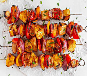 Chicken Capsicum Kebab