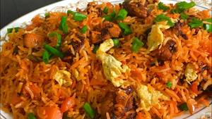 Chicken Schezwan Rice
