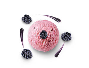 Blackberry Ice Cream(95 Gms)