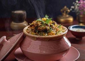 Boneless Fry Piece Chicken Biryani