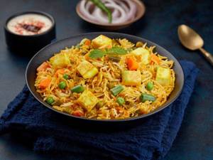 Paneer Mushroom Biryani