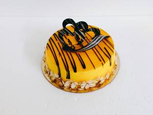 Mango Gateaux Eggless Cake