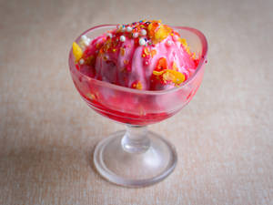 Strawberry Ice Cream Scoop