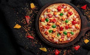 Paneer Tikka Pizza [10 Inches] [Serves2-3]
