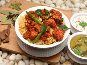 Chicken 65 Biriyani