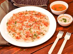 Tomato Onion Uttapam 