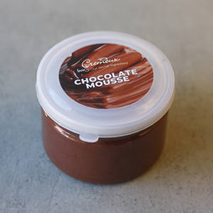 Chocolate mousse jar