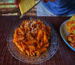 Turkish Chicken Red Sauce Penne Pasta