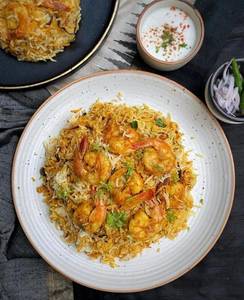 Prawn Biryani (5 Pieces Prawn)