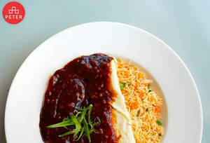 Japanese Omu Rice Non- Veg
