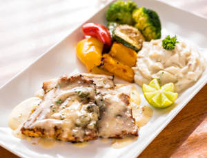 Grilled Sole Fillet (Peoples Choice) (Gluten Free) (Keto)