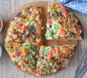 Onion Capsicum Pizza