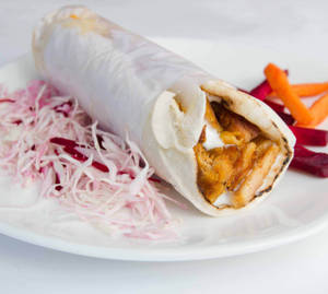 Special Chicken Shawarma Plate without Veg