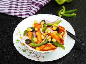 Veg Red Sauce Penne Pasta