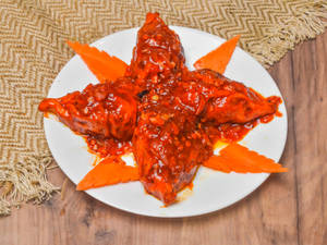 Chicken Pan Fried Momo (4 Pcs)