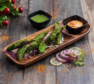 Hariyali Seekh Kebab