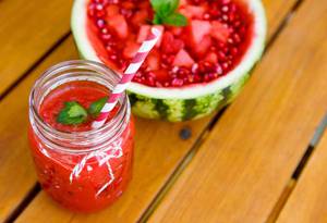 Watermelon+ Pomogranate