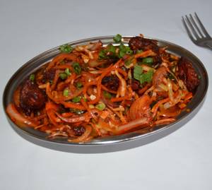 Veg Triple Noodles Manchurian